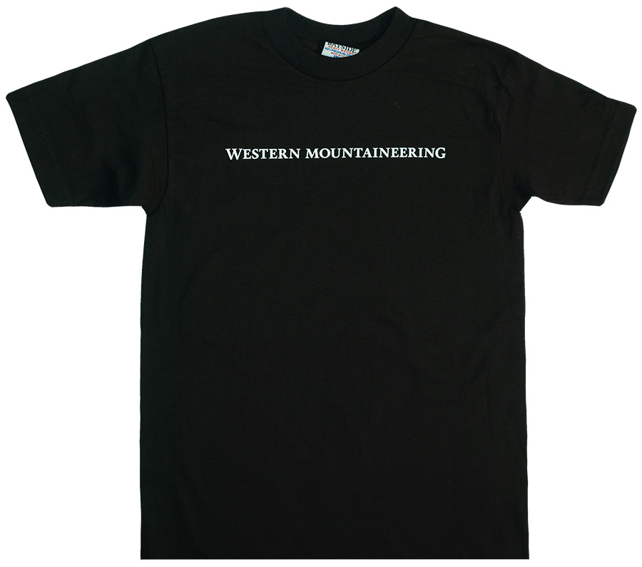 Western Mountaineering T-shirt – Western Mountaineering